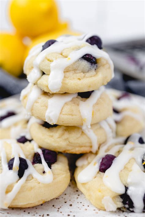 Delicious Lemon Blueberry Cookie Recipe